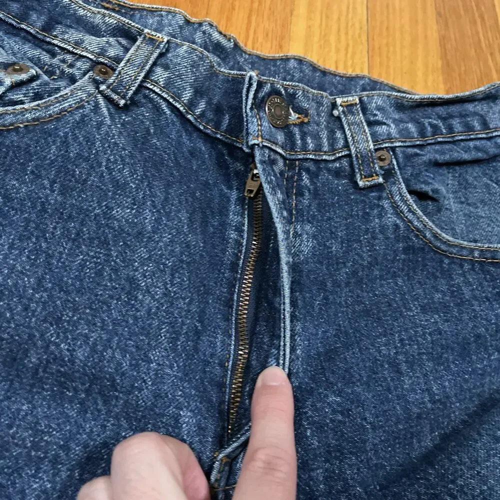 Vintage 80s‎ Levi's 506 XX Denim Jeans Mens 32x31 USA Made Cool Coloration